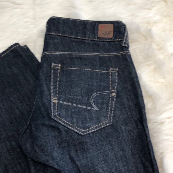 American Eagle 77 straight size 0 Reg dark wash - Picture 3 of 6